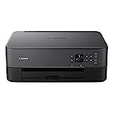 Canon TS5320 All in One Wireless Printer, Scanner, Copier with AirPrint, Black, Amazon Dash Replenishment Ready