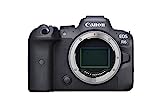 Canon EOS R6 Full-Frame Mirrorless Camera with 4K Video, Full-Frame CMOS Senor, DIGIC X Image Processor, Dual UHS-II SD Memory Card Slots, and Up to 12 fps with Mechnical Shutter, Body Only, Black