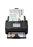 Epson Workforce ES-580W Wireless Color Duplex Desktop Document Scanner for PC and Mac with 100-sheet Auto Document Feeder (ADF) and Intuitive 4.3' Touchscreen