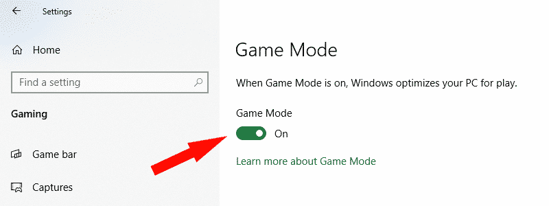 gaming mode 5