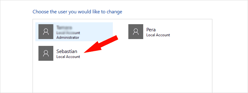 how to change administrator on windows 10 l