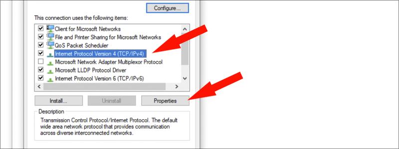 how to change dns on windows 10 8