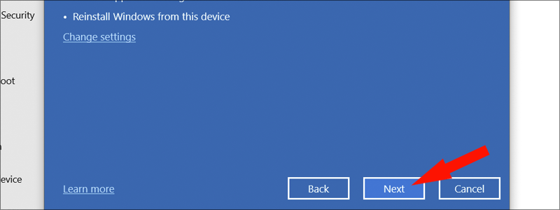 how to factory reset windows 10 8